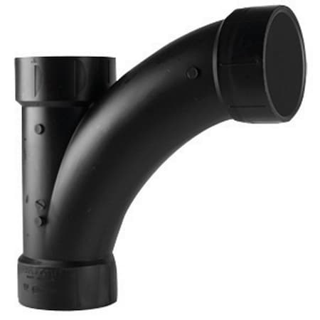 Charlotte Pipe And Foundry Charlotte Pipe 2 in. Hub X 2 in. D Hub ABS Wye ABS005010800